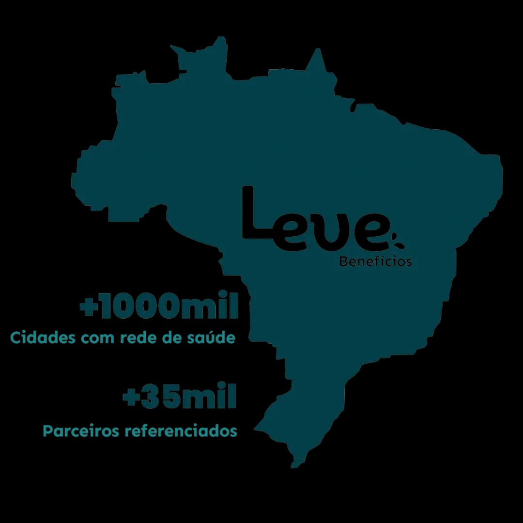 Mapa do Brasil com cobertura Leve Pets